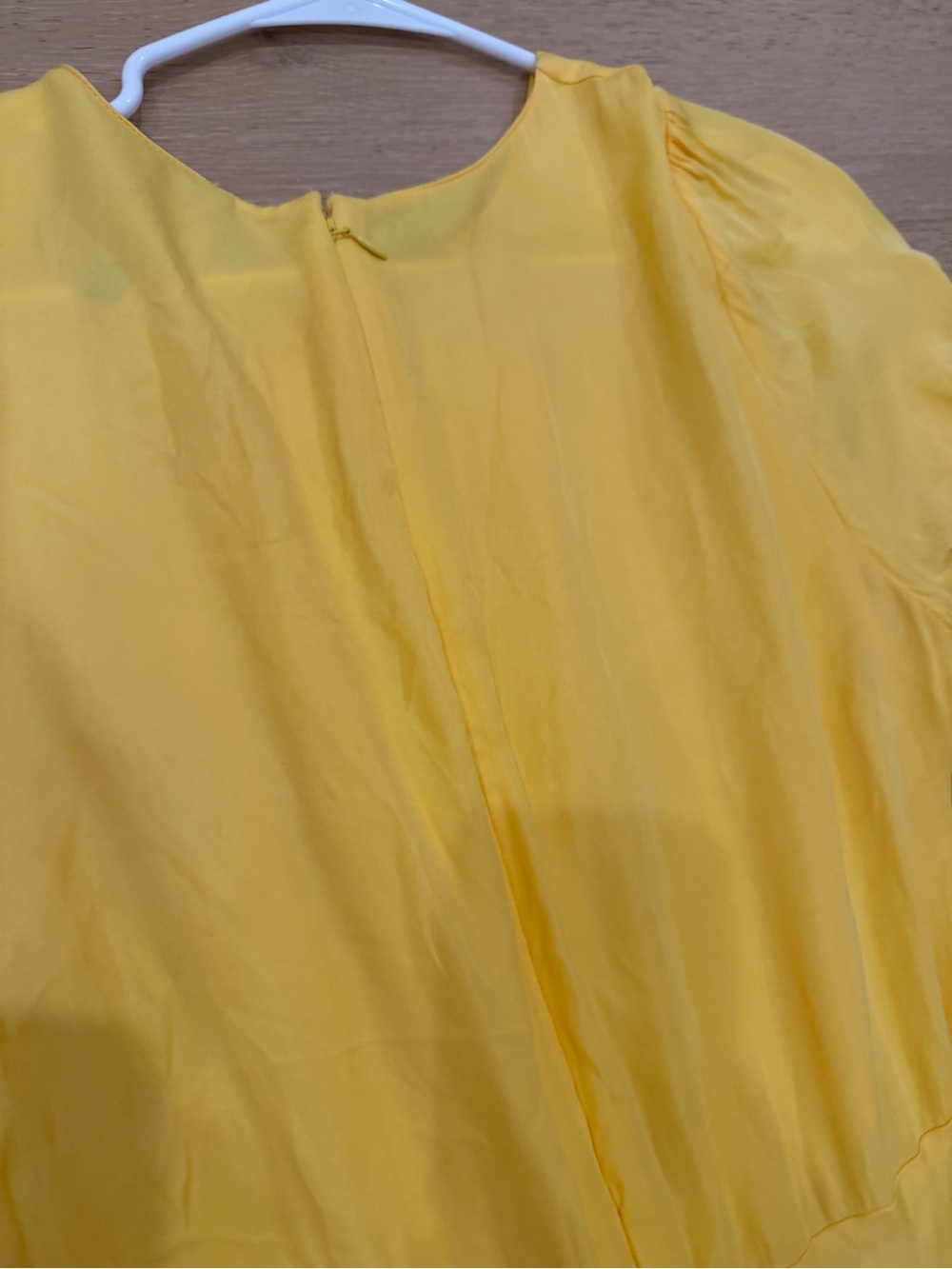 Farm Rio Yellow Cut Out Long Sleeve Midi Dress - Picture 15 of 16